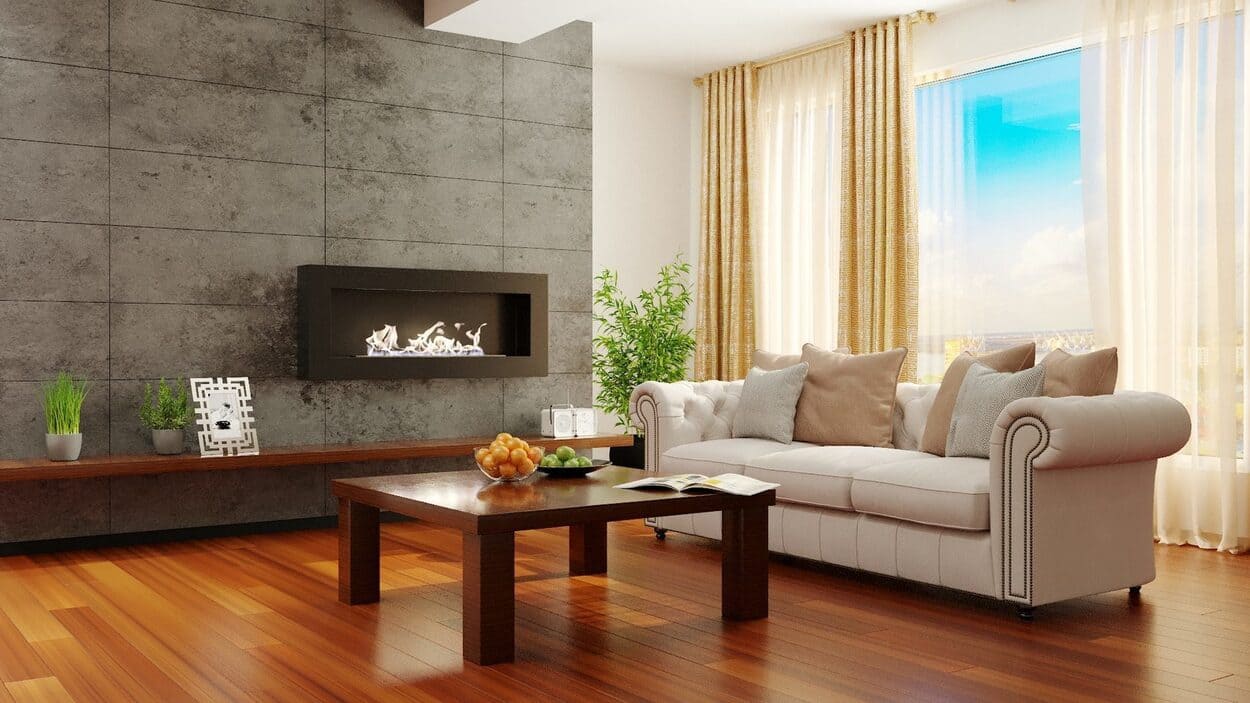 Биокамин "Русский огонь" Лофт 1100N настенный с защитным и декоративным стеклом по цене 41 100 руб.