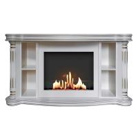 Биокамин в портале SteelHeat Romans, стекло