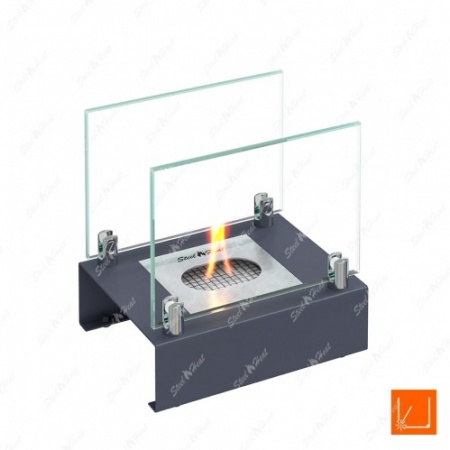 Настольный биокамин SteelHeat ALBA серый Настольный биокамин SteelHeat ALBA серый по цене 5 960 руб.