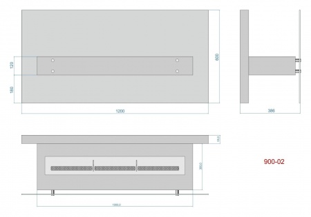 Напольный биокамин Lux Fire "Консул 2" 1200 Напольный биокамин Lux Fire "Консул 2" 1200 по цене 80 630 руб.