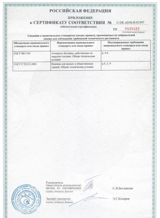 Газовая топка Vero Design NI G3 H3 
Газовая топка Vero Design NI G3 H3